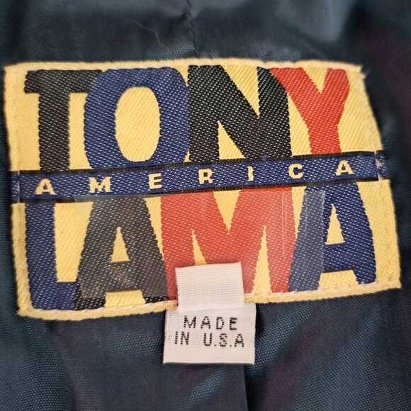 Cowgirl Core Tony Lama Teal Suede Western Jacket Beads Fringe VTG RARE - Picture 11 of 12